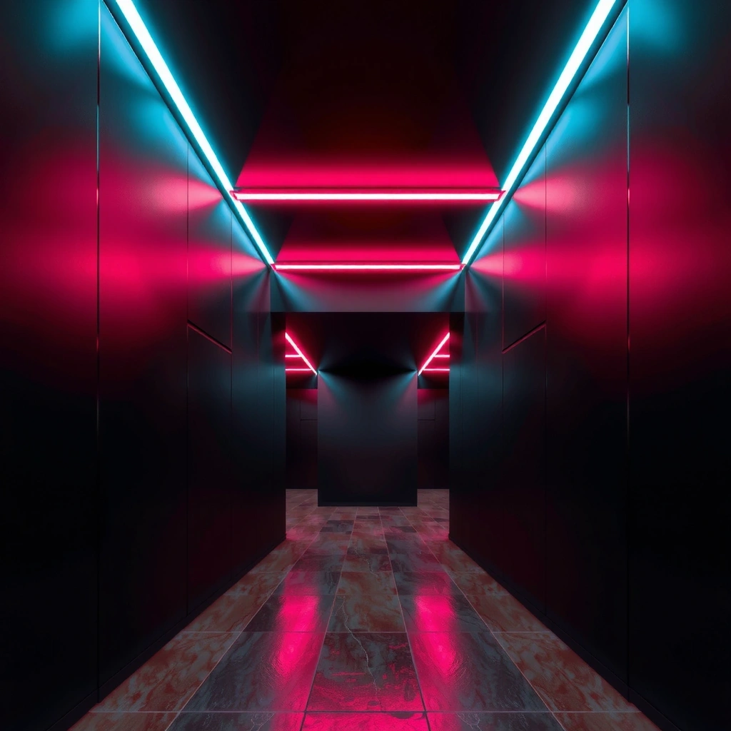 Digital grid background